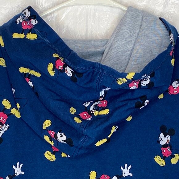 Disney Unisex Mickey Mouse Full Zip Sweatshirt Hooded Jacket Adult L - Picture 9 of 11